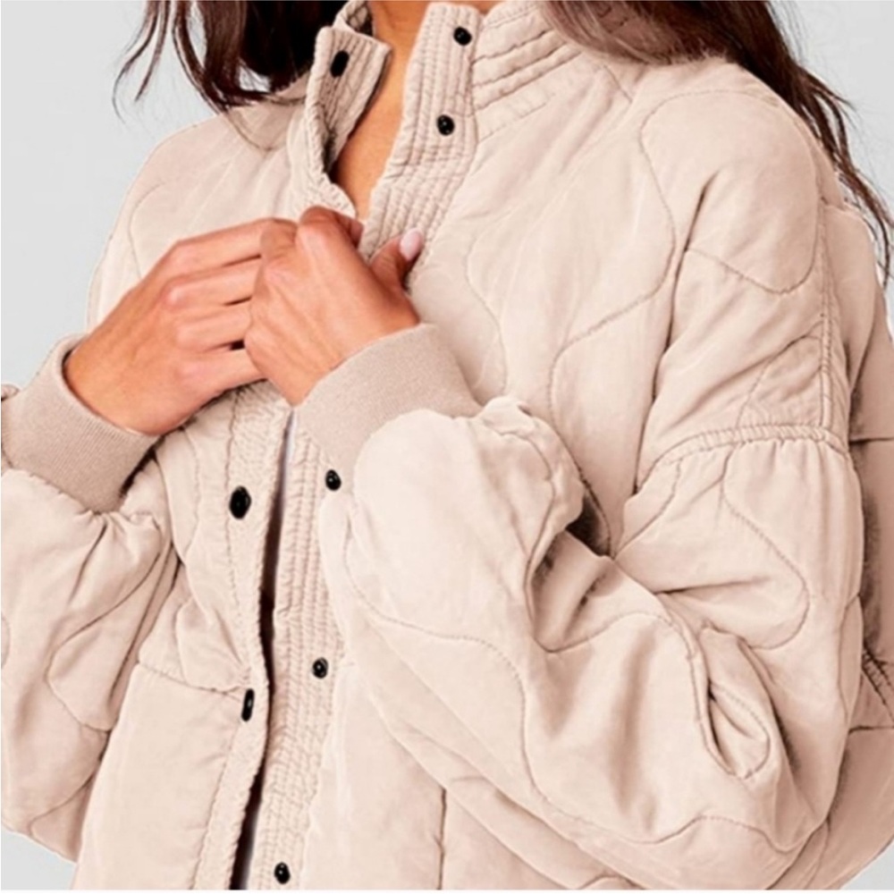 Blank NYC Quilted Bomber Jacket